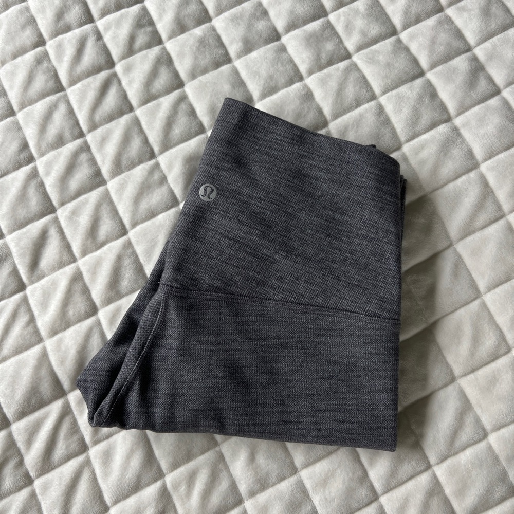 Lululemon Align Pant I| 25" Mini Heathered Herringbone Heathered Black/White | 6